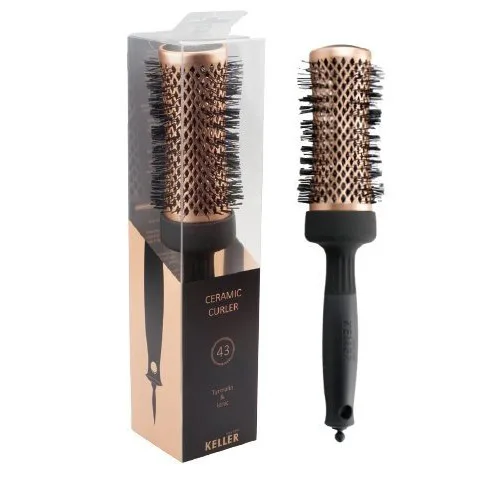 Perie de păr Ceramic Curler Turmalin & Ionic 43 mm