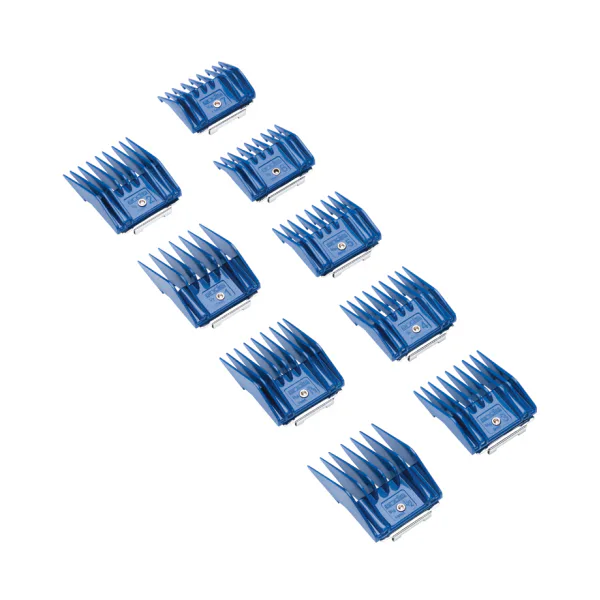 Set de piepteni din plastic Andis cu clips metalic - set I (1,5-14 mm)