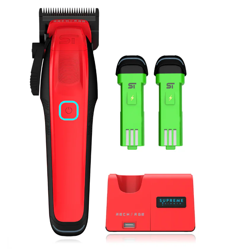 Mașină de tuns Supreme Trimmer RECHARGE™ Clipper Red