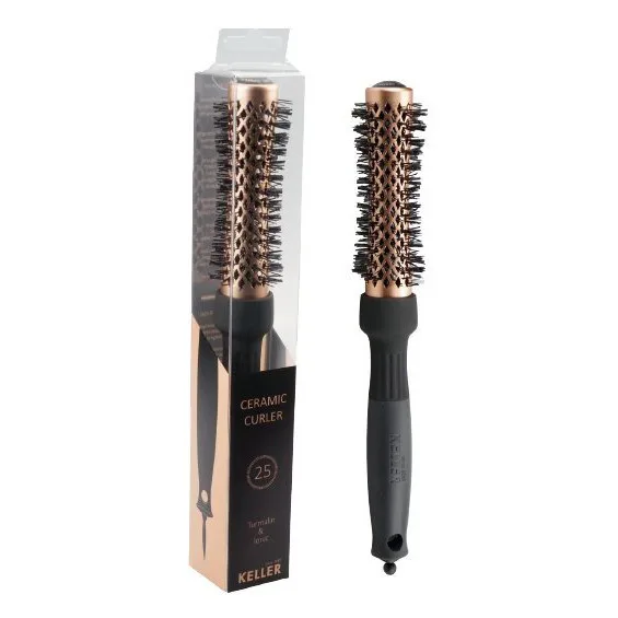 Perie de păr Ceramic Curler Turmalin & Ionic 25 mm