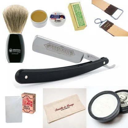 Starter Pack pentru bărbierit cu brici - varianta mare