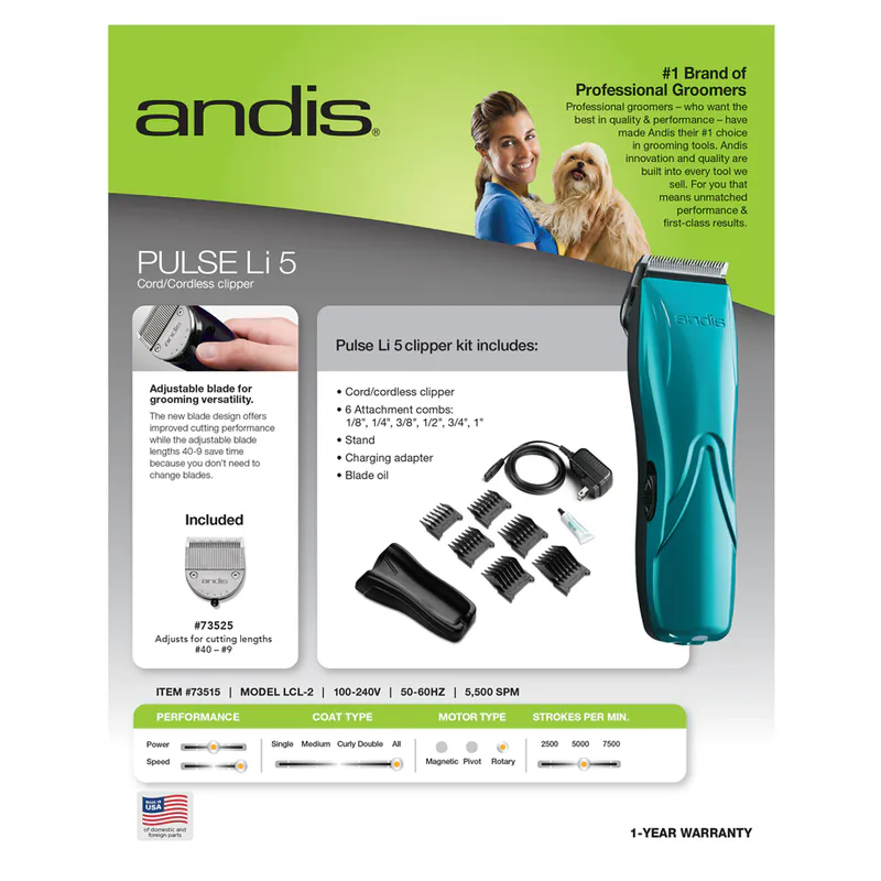 Andis Pulse Li 5 - Imagine 3