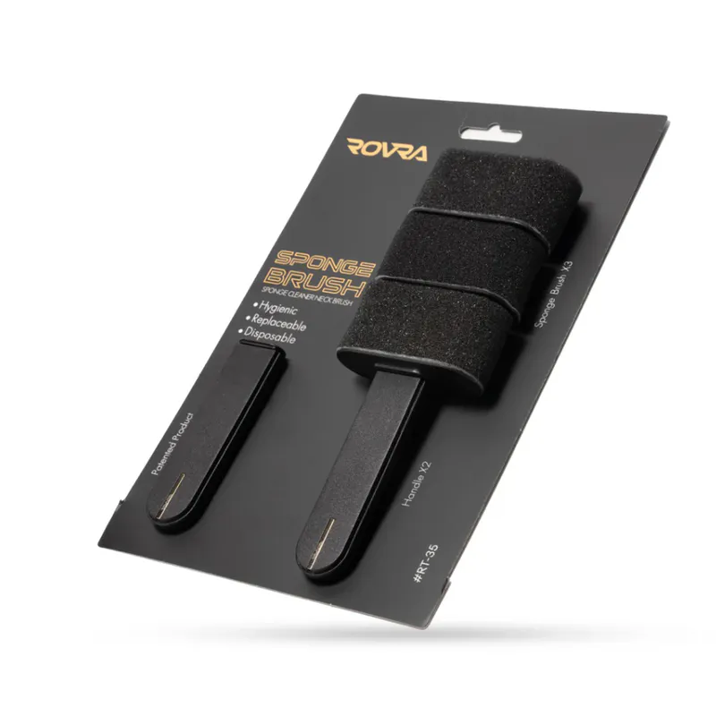 ROVRA Sponge Neck Duster Brush – perie de curățat cu burete pentru gât - Imagine 2