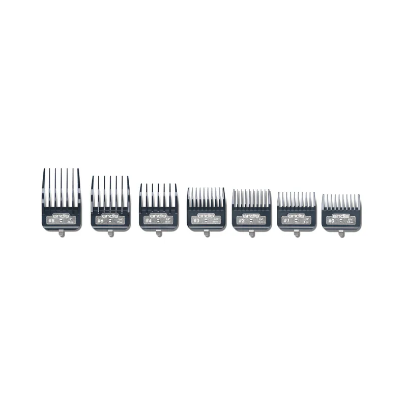 Set de piepteni din plastic Andis Master Premium Metal Clip - Imagine 4
