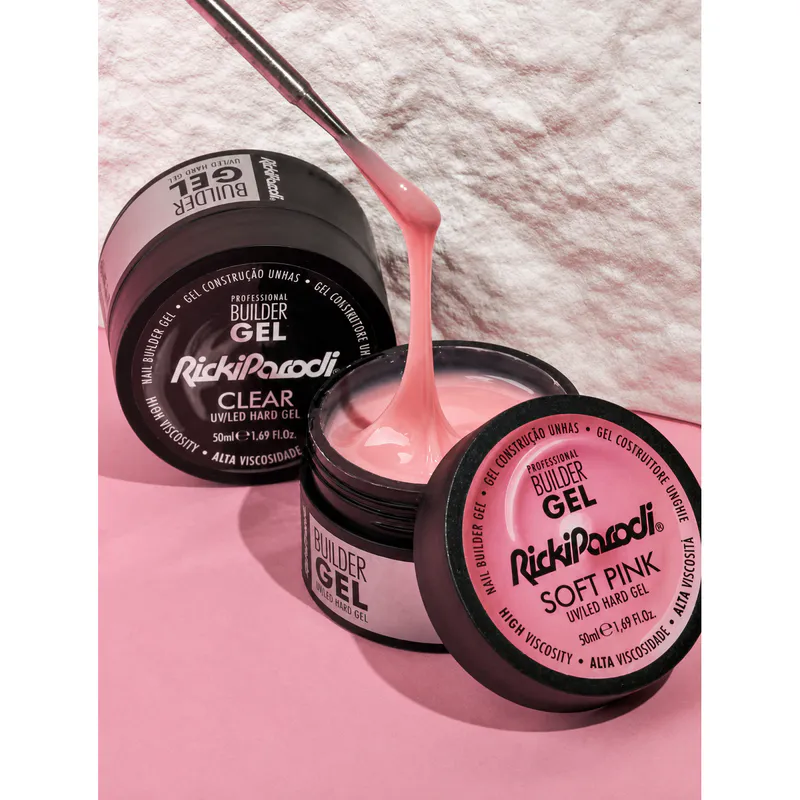 Gel de modelare unghii RICKI PARODI Clear Transparent - Imagine 2