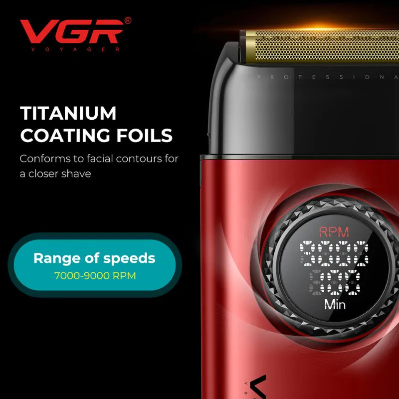 Set de tuns VGR VOYAGER Stepless Pro 4in1 - roșu - Imagine 3