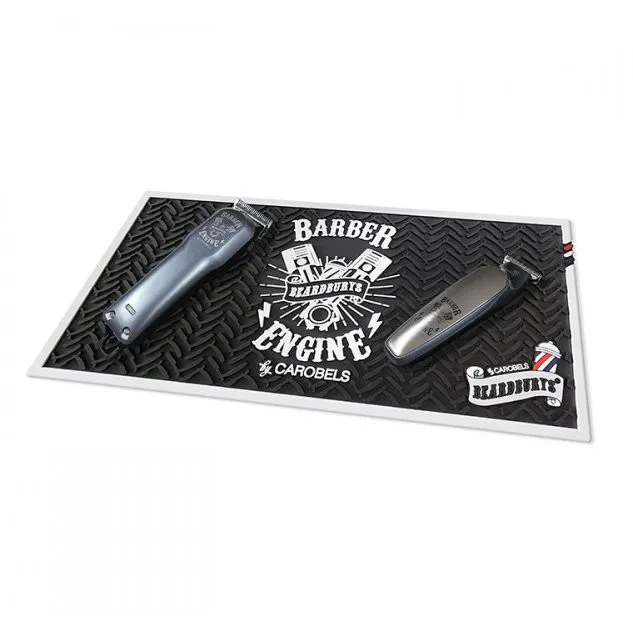 Covor de lucru din cauciuc pentru barberi Beardburys - Imagine 2