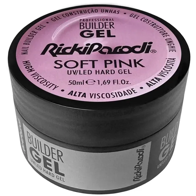 Gel de modelare pentru unghii RICKI PARODI Soft Pink - Imagine 1