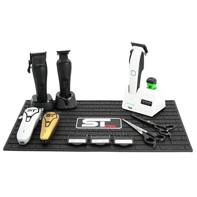 Saltea de lucru STpro Barber Tool Mat - Imagine 5