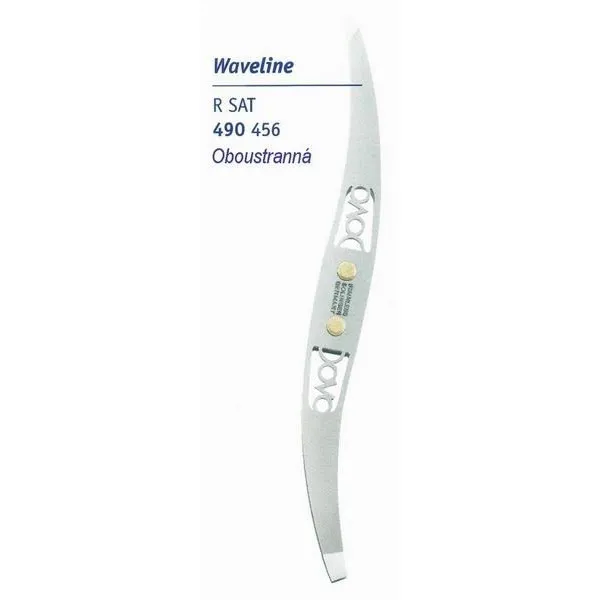 Pensetă DOVO Solingen 490 456 Waveline - Imagine 2