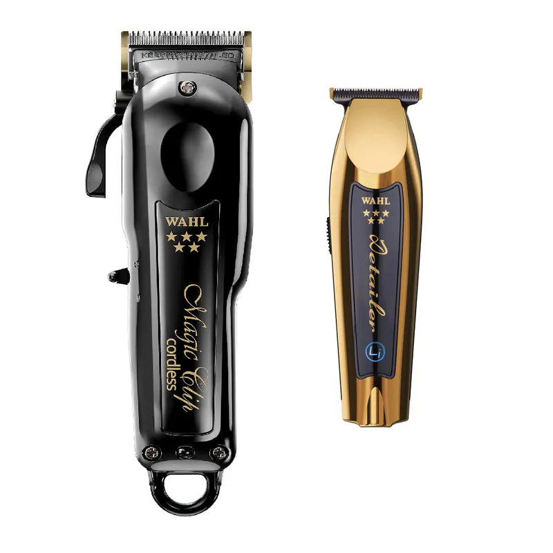 WAHL King Midas Combo (MCC Black & Cordless Detailer Gold) - Imagine 1
