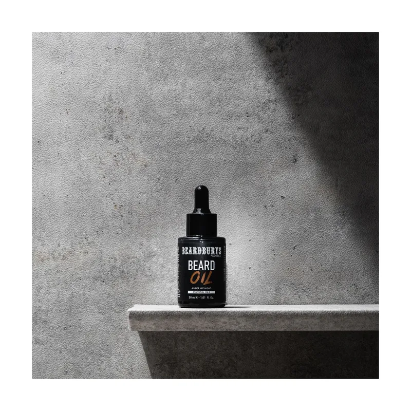 Ulei pentru barbă BEARDBURYS Amber Midnight - 30 ml. - Imagine 5
