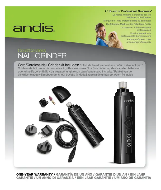 Andis Cordless Nail Grinder - Imagine 5
