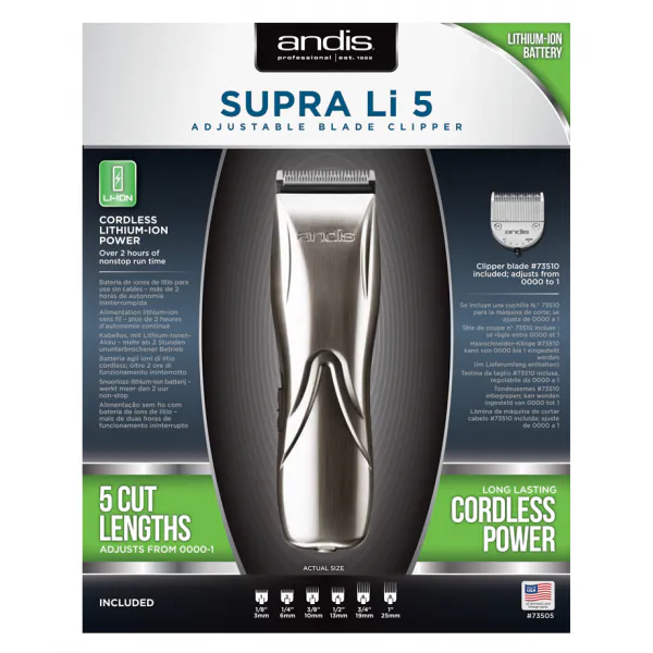 Andis Supra Li 5 - Imagine 6