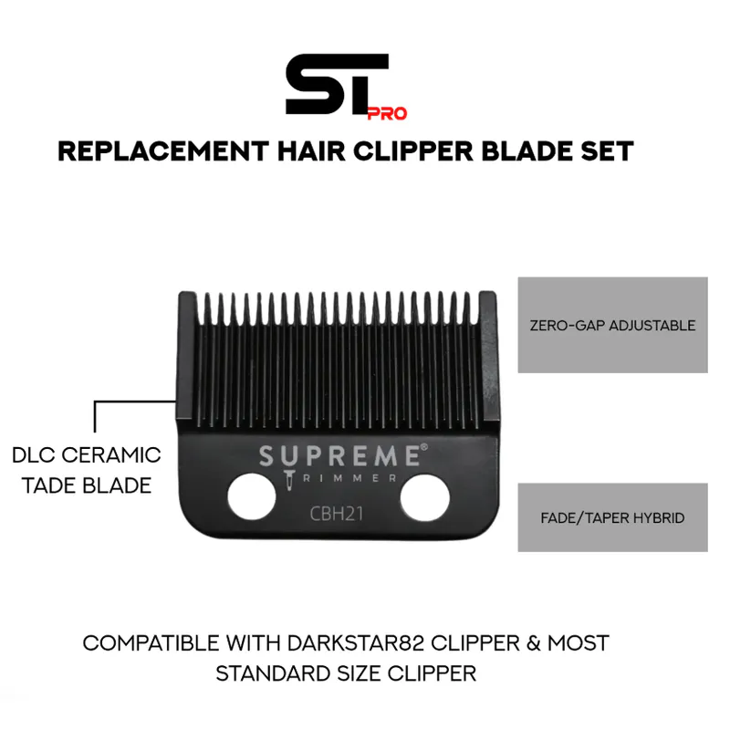 Mașină de tuns Supreme Trimmer DARKSTAR 82™ Metal Clipper - Imagine 5