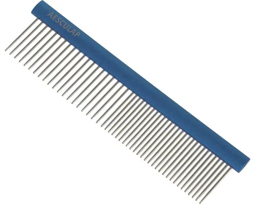 AESCULAP pieptene pentru blană Aluminium - mic - Imagine 1