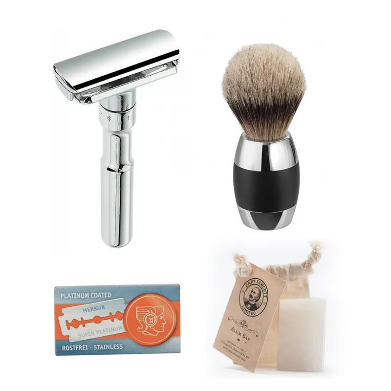 Set MERKUR Solingen FUTUR - kit de ras - Imagine 1