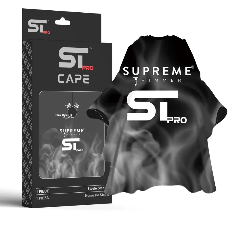 Pelerină de frizerie STpro Steel Smoke - Imagine 1