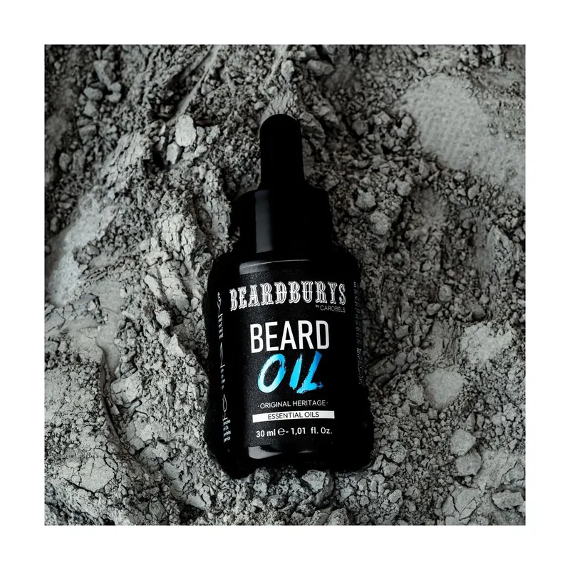 Ulei pentru barbă BEARDBURYS Original Heritage - 30 ml. - Imagine 4