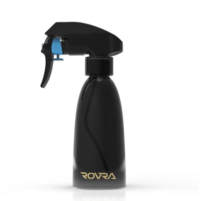 Sticlă de pulverizare neagră ROVRA Barber Mist Spray Bottle 200 ml. - Imagine 1
