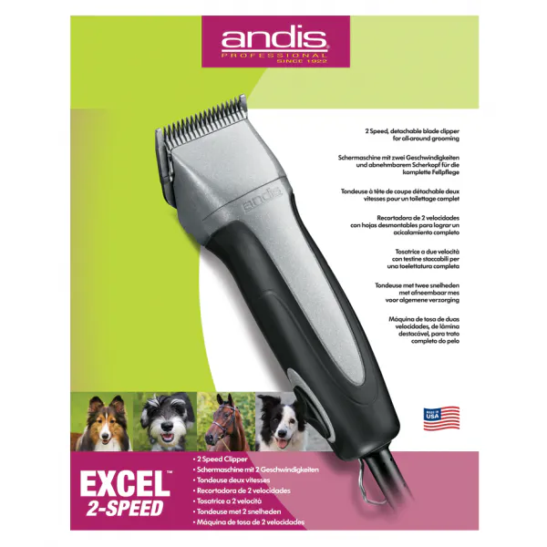 Andis Excel 2-Speed - Imagine 2