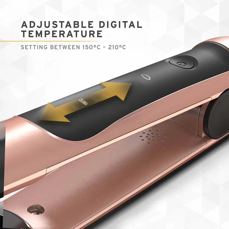 Placă de întins părul WAHL Pro Glide Rose Gold - Imagine 3
