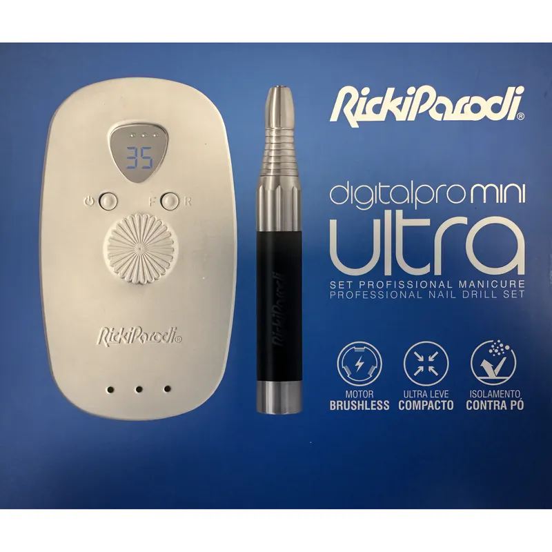 Mașină electrică de frezat unghii RICKI PARODI Digital Pro Mini Ultra - Imagine 3