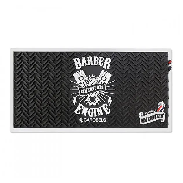 Covor de lucru din cauciuc pentru barberi Beardburys - Imagine 1