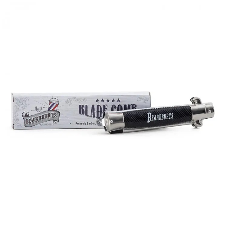 Pieptene de barber Beardburys Blade Comb - Imagine 3