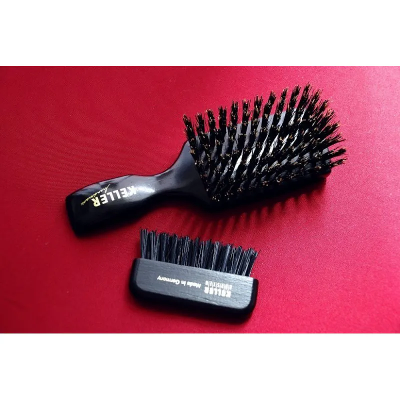 Perie KELLER Exclusive Ebony Line - fabricație manuală tradițională - Imagine 1