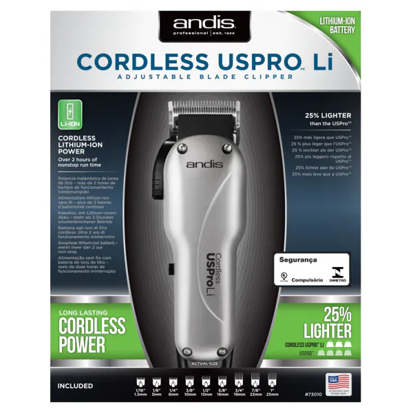 Andis Cordless USPro - Imagine 3